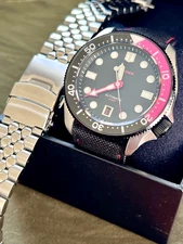 Islander x StrapHabit x Brodinkee "MWP" (Men Wear Pink) Charity Watch #ISL-342