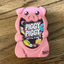 Hasbro Gaming Piggy Piggy Travel Size Card Ga...