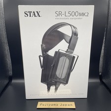 STAX SR-L500 MK2 Earspeaker JP Model Schwarz Neu