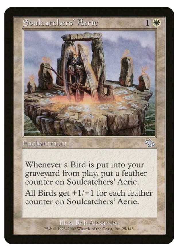 1x MTG Soulcatchers' Aerie - Judgment! NM Mint!