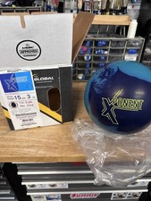NEW - Bowling Ball - 15lb - 900 Global " X-PONENT " NIB - UNDRILLED