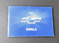 2002 Chevrolet Impala Owners Manual 2002 Chevrolet Impala Owners Manual