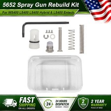 5652 For Iwata Ws400 Ls400 Spray Gun Rebuild Kit W Air Fluid Valve Spring 5652 For Iwata Ws400 Ls400 Spray Gun Rebuild Kit W Air Fluid Valve Spring