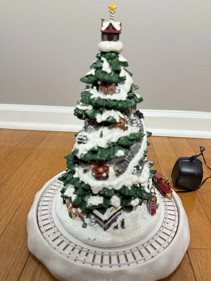 Mr. Christmas LED Winter Wonderland Christmas Eve Express Christmas Tree 12.5 in - Image 4 of 4