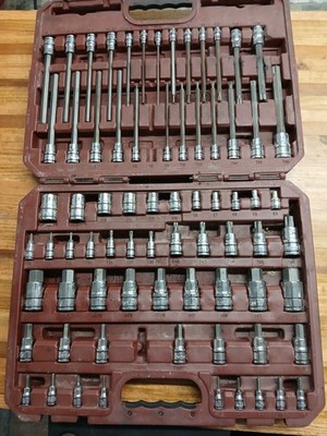 Matco Tools 74 Piece Master ADV Hex/Torx Bit Socket Set Model SBS75VA.