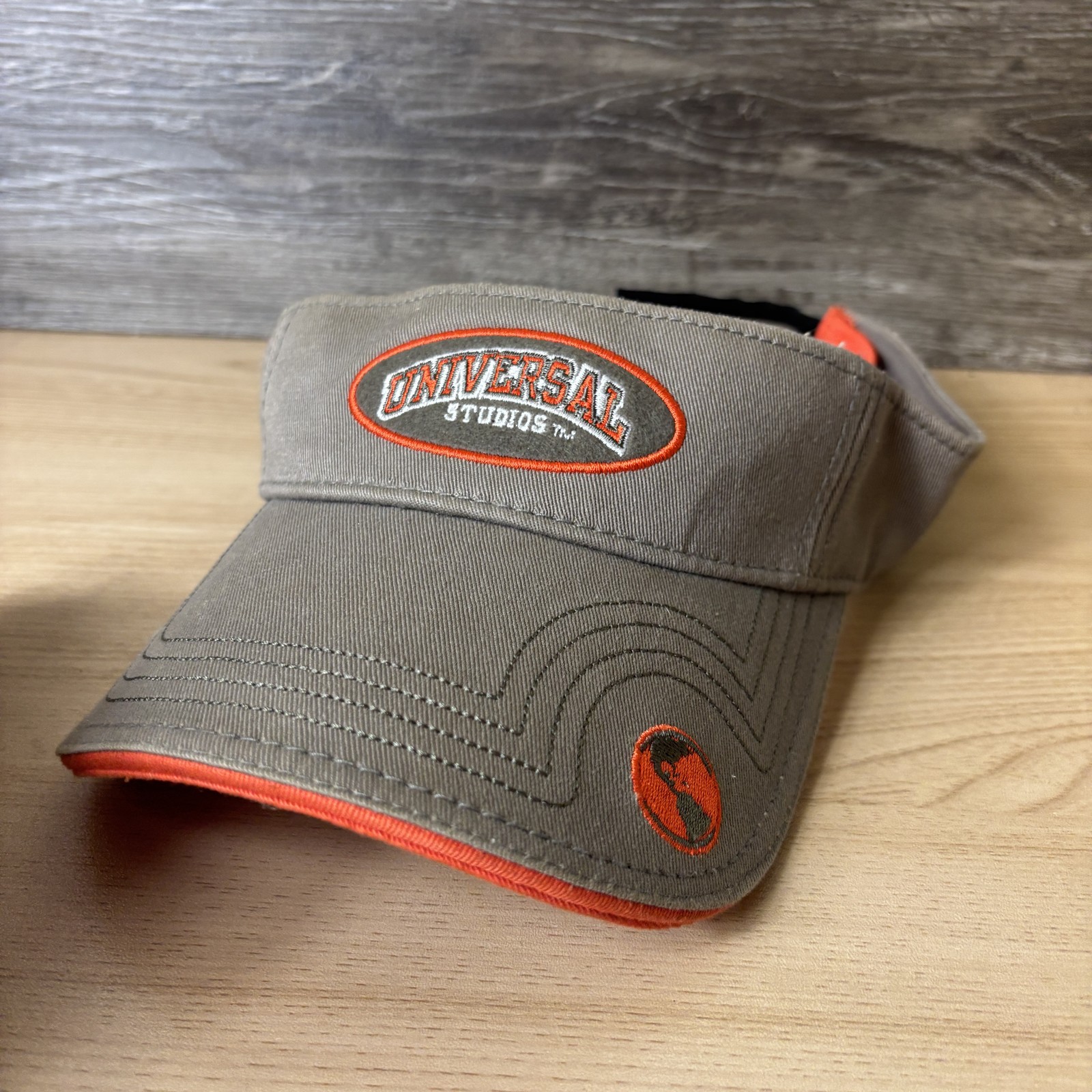 Universal Studios Hat Visor Strap Back Embroidere… - image 3