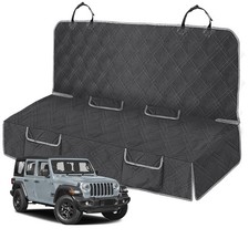 Dog Car Seat Cover Compatible with Jeep Wrangler 4 Door 2007-2025, Waterproof...