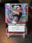 2024 Panini Prizm James Wood Prospect Signatures Auto Pulsar Prizm #/199
