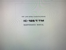 Icom Ic-125 Service Manual Digital
