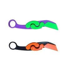 3D-gedrucktes Zappelmesser-Spielzeug, faltbar, f&uuml;r Partygeschenke,