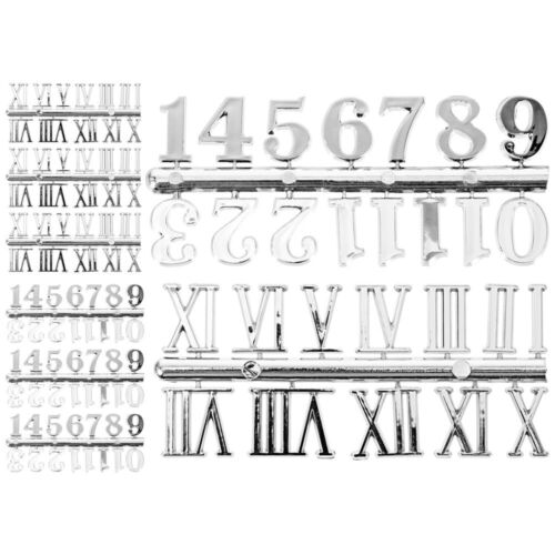 Reloj de pared números arábigos kit de 8 piezas para diseño y reparación-FE - Imagen 1 de 12