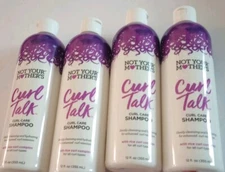 (4) Not Your Mother’s Curl Talk Curl Care Shampoo 12 fl oz