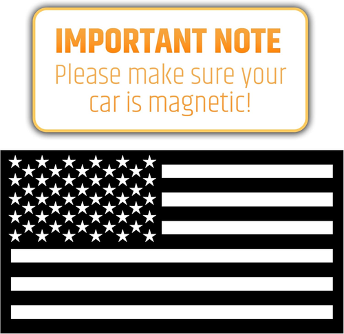Premium American Flag Magnets for Trucks and Cars (3 Pack) + Bonus Reverse Flag - Picture 9 of 12