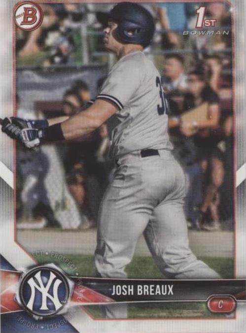 2018 Bowman Draft - Josh Breaux #BD-57 - 1 of 1