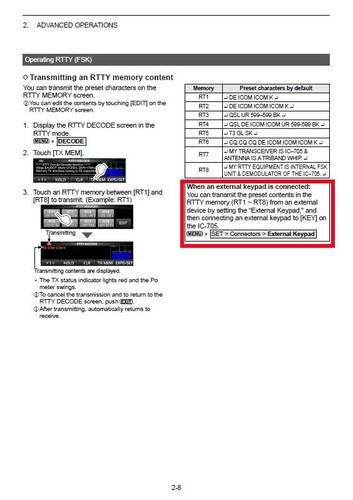External keypad with button paddle key For ICOM 7610 IC-7610 SDR HF transceiver - Zdjęcie 6 z 7