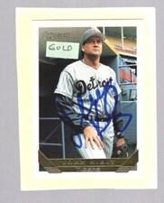 Autographed Tigers 1990 1991 92 93 94 95 96 97 2000's Topps 25% off after 4