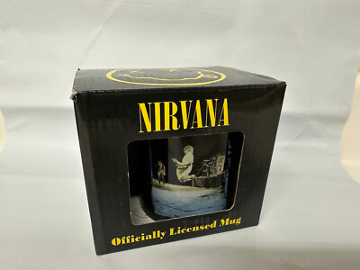 Officially licensed Nirvana 11 oz. ceramic mug. New in Printed