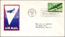 Scott C29 - Cargo Plane - House Of Farnam FDC - Planty - C29-UNK