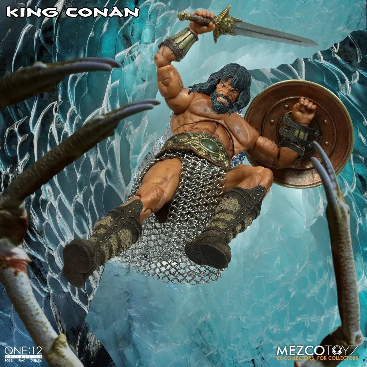 Mezco NEW * One:12 King Conan * Collective Action Figure FACTORY