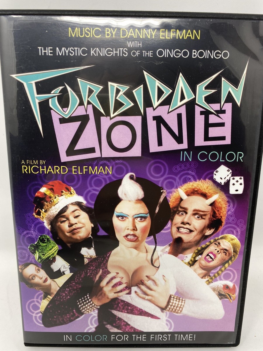 Forbidden Zone Herve Villechaize Susan Tyrrell DVD Free Shipping