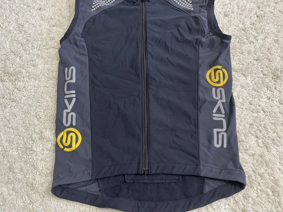Skins Triathlon Vest Jersey Cycling Jersey Shirt Top Bike Camiseta Men's Sz M - Image 3 of 4