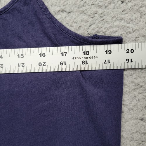 American Eagle Shirt Womens Large Blue Spaghetti Strap Tank - Picture 7 of 14