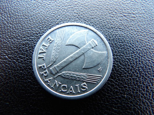 France coin 1 franc 1943 year (43) - Picture 6 of 7