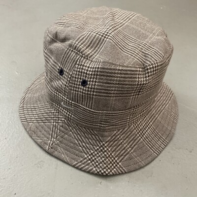 Vintage Nike Reversible Plaid Bucket Sun Golf Hat 1990s-Y2K | eBay
