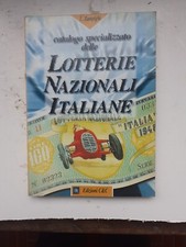 Catalogo Lotterie Nazionali Italiane anno 1998