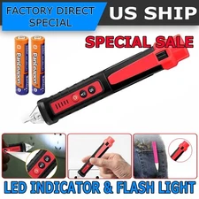 Voltage Electric Tester Volt Detector Test Pen Non-Contact Sensor AC DC 12-1000V