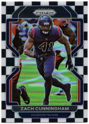 2021 Panini Prizm ZACH CUNNINGHAM ''BLACK & WHITE CHECKER PRIZM'' Parallel Card#38