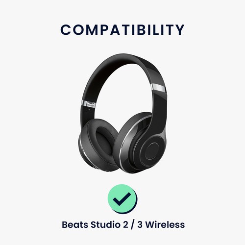 2x coussinet de rechange pour casque Beats Studio 2 3 Wireless - Afbeelding 2 van 8