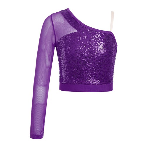 Kids Girl's Tops Workout Blouse Training Tee Shirt Class Crop Top Dance Vest - Picture 35 of 47