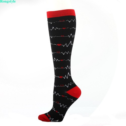 Compression Socks Leisure Outdoor Sports Pressure Socks Stretch Socks 20-30mmHg - Picture 19 of 99