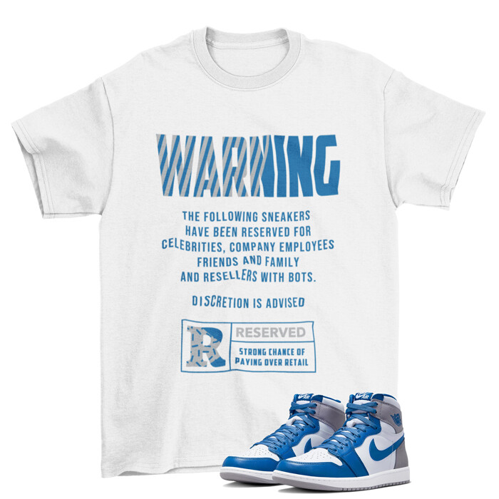 Sneaker Match Jordan Hyper Royal T Shirt Reserverd Sneaker Shirt
