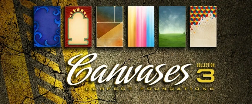 Digital Juice Graphic Backgrounds - Canvases Collection 3 - Perfect Foundation - Image 3 of 4