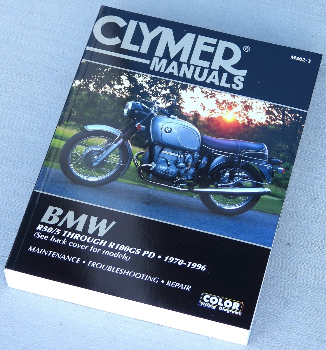 1970-1996 BMW R50 R60 R65 R75 R80 R90 R100 CLYMER REPAIR MANUAL