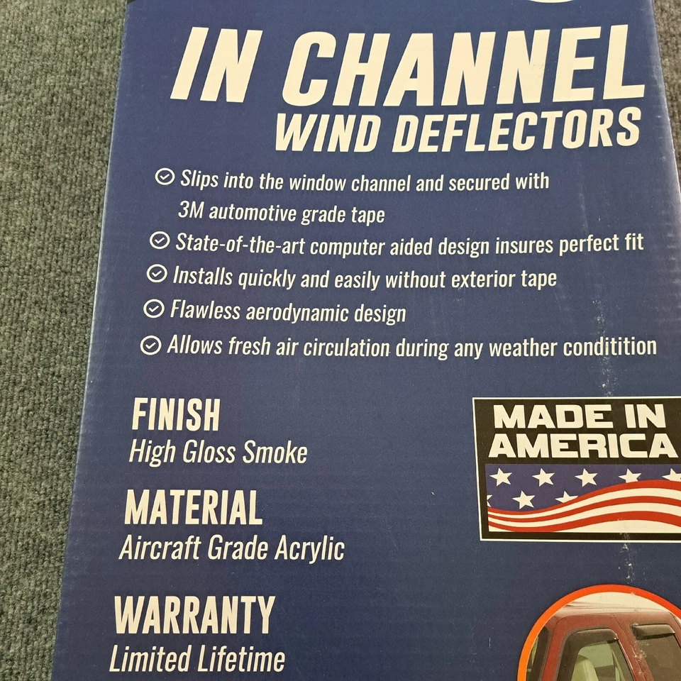 Deflector de viento Westin en canal para Dodge Ram 1500 2019-2021 72-35407 Foto 4 de 4