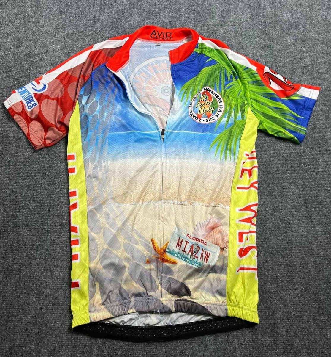 Montella Cycling Men's Jersey The Smart Ride TSR Adventures #12 Size M