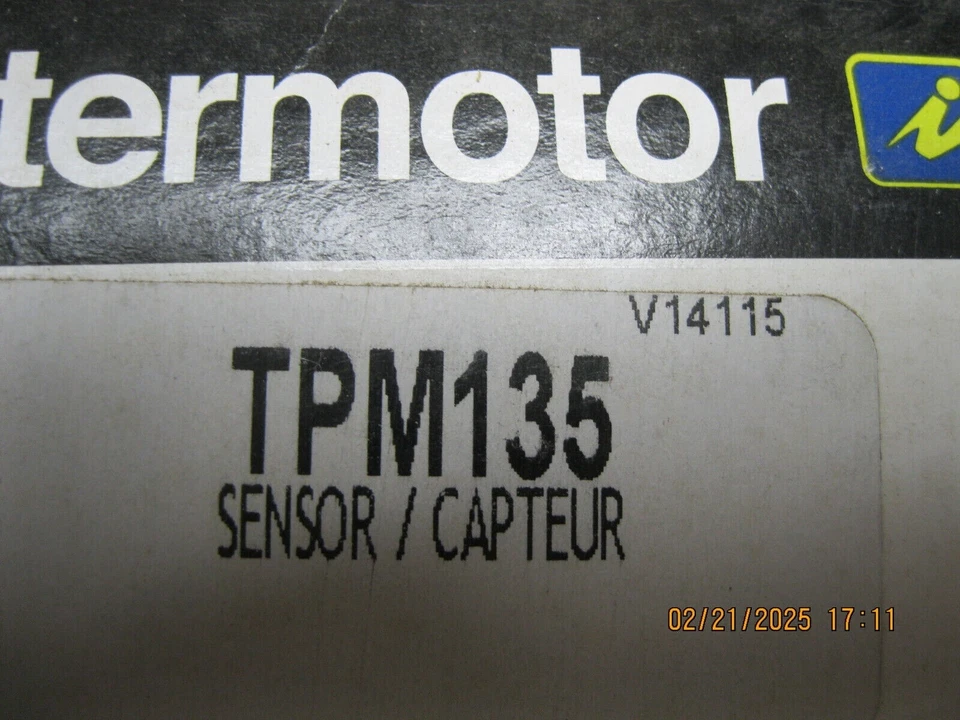 Intermotor TPM135 Tire Pressure Sensor TPMS Foto 4 de 4