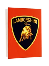 Lamborghini Badge Emblem ,  Metal Sign