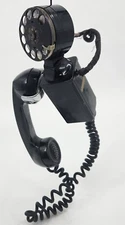 Vintage Bell System Wester G1 Wall Mount Rotary Dial Telephone with Wall Bracket
