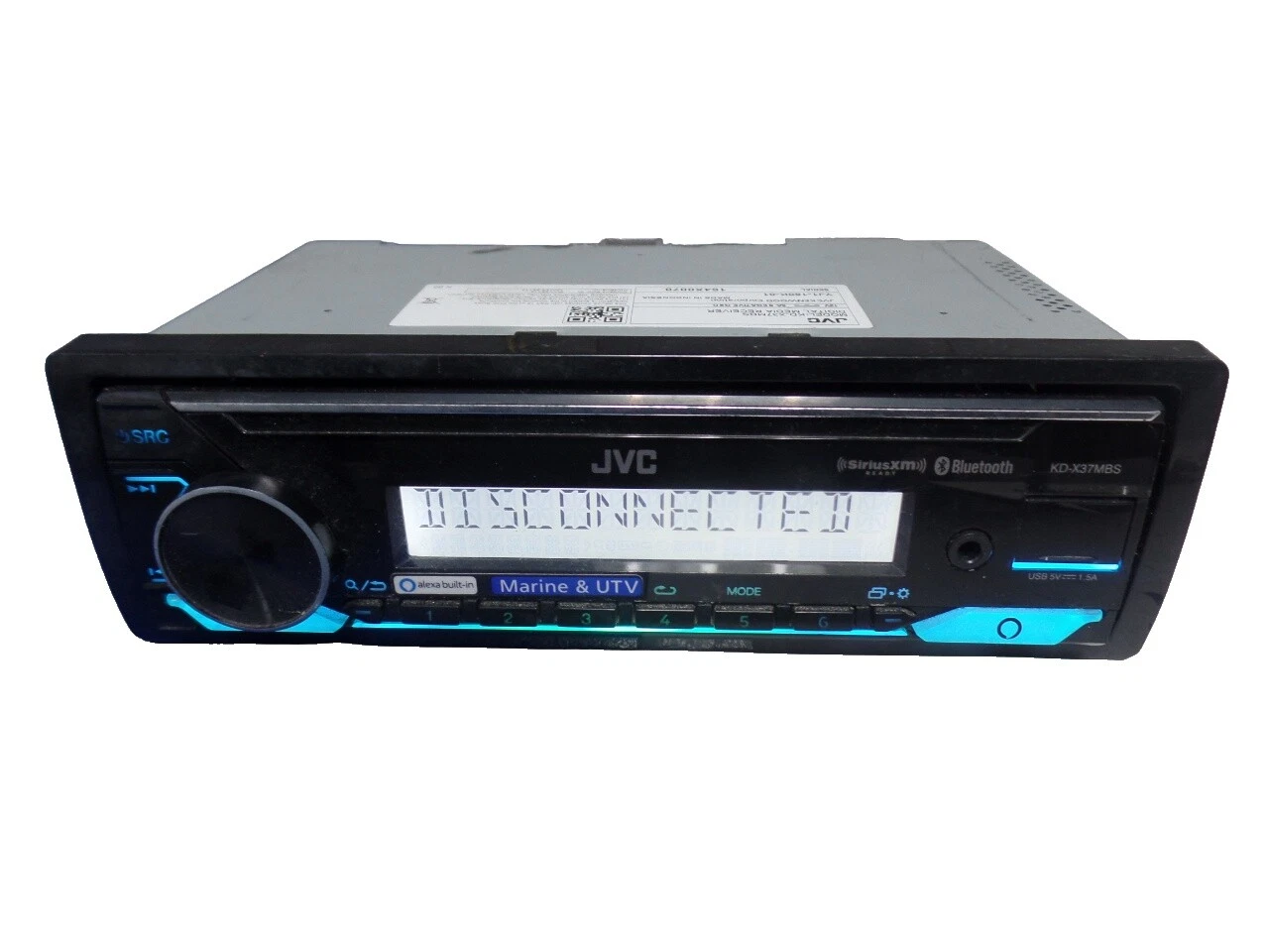 Frente desmontable JVC Car Audio In-Dash units