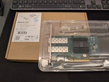 Intel X520-DA2 10GbE Dual SFP+ NIC w/ FH bracket + 10Gtek RJ45 Copper Module