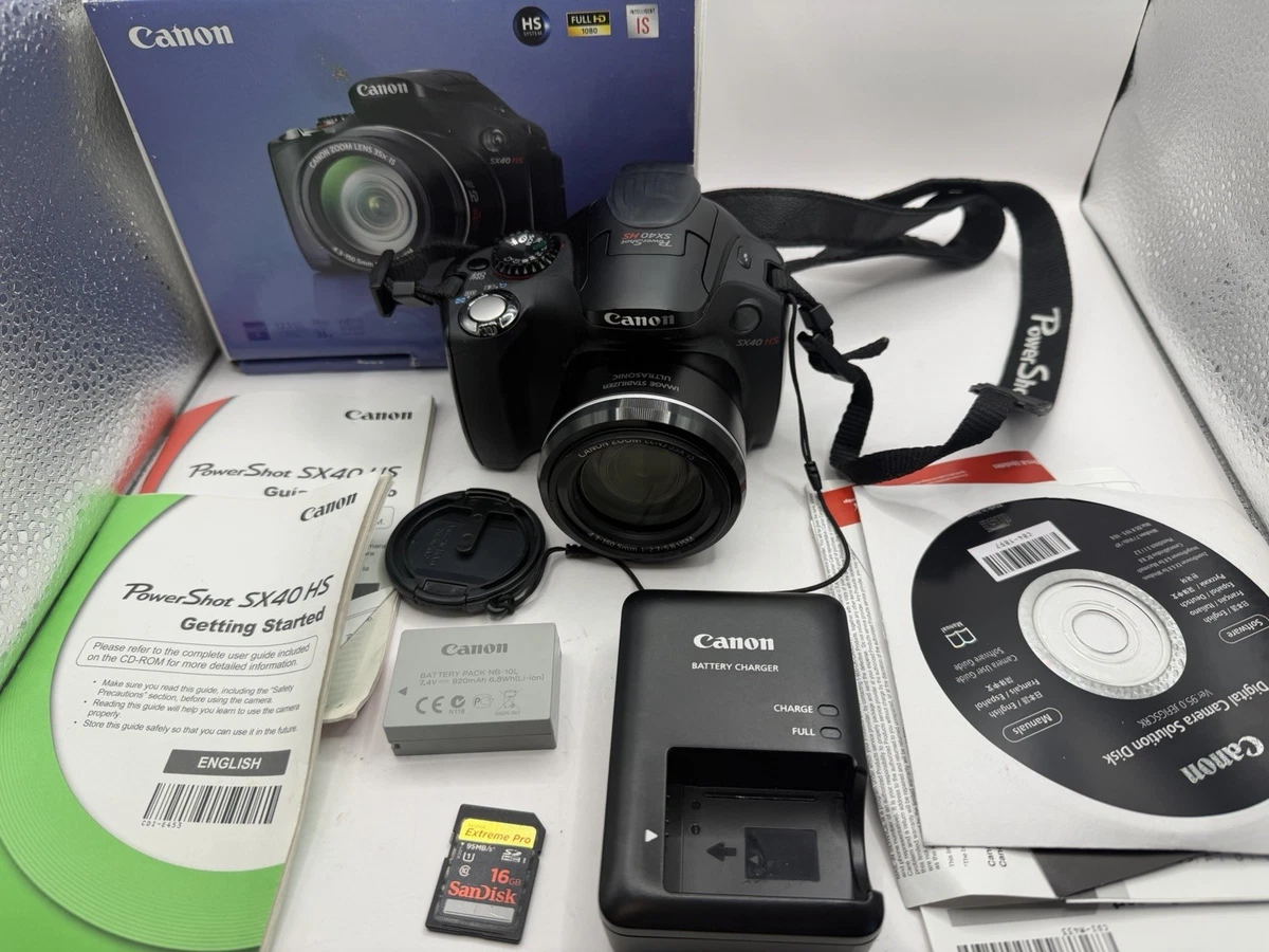 Canon PowerShot SX40 HS Digital Cameras for Sale | Shop New & Used 