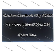 Asus ZenBook Flip UX362 Q326FA-BI7T13 LCD Complete Assembly Touch Screen Display