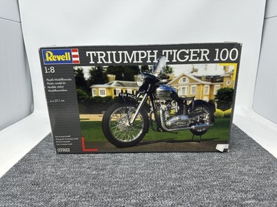 Revell 07922 Triumph Tiger 100 1:8 Modellbausatz | Vintage | OVP
