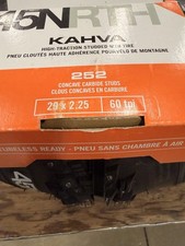 45NRTH KAHVA STUDED WINTER TIRES 29”x2.25”.   Pair - two Tires