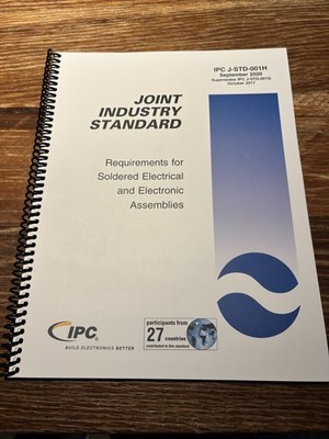 IPC J-STD-001H Requirements for Soldered Electrical and Electronic Assemblies by