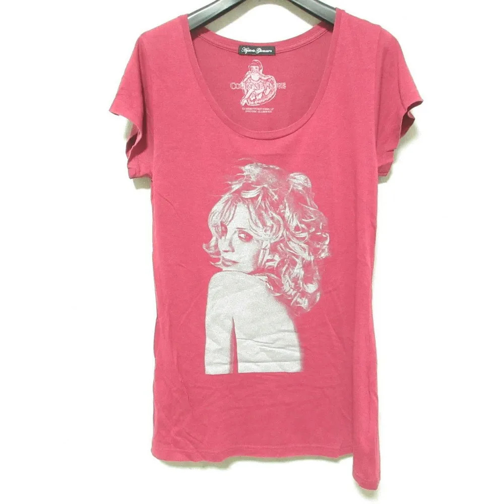 Hysteric Glamour Courtney Love Front Print T-Shirt Si… - Gem